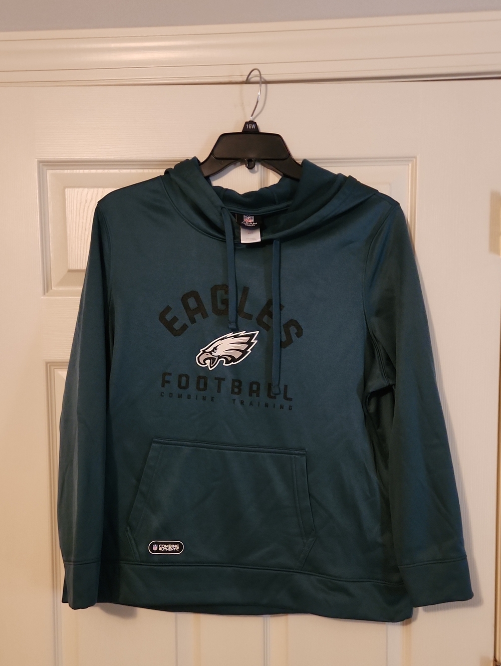 Philadelphia Eagles NFL Women's Team Apparel Hoodie in Teal Combine Apparel Xl